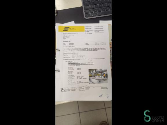 ESAB Supraflex SXE-P1, 6000x2500mm MET9.768 14 17186